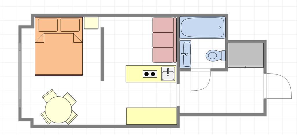 Honeymoon Ruterra Studio Прага Номер фото